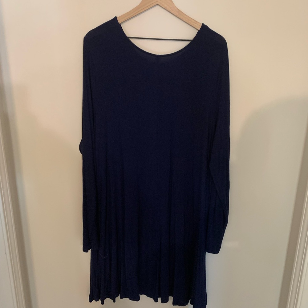 Long Sleeve Swing Dress
